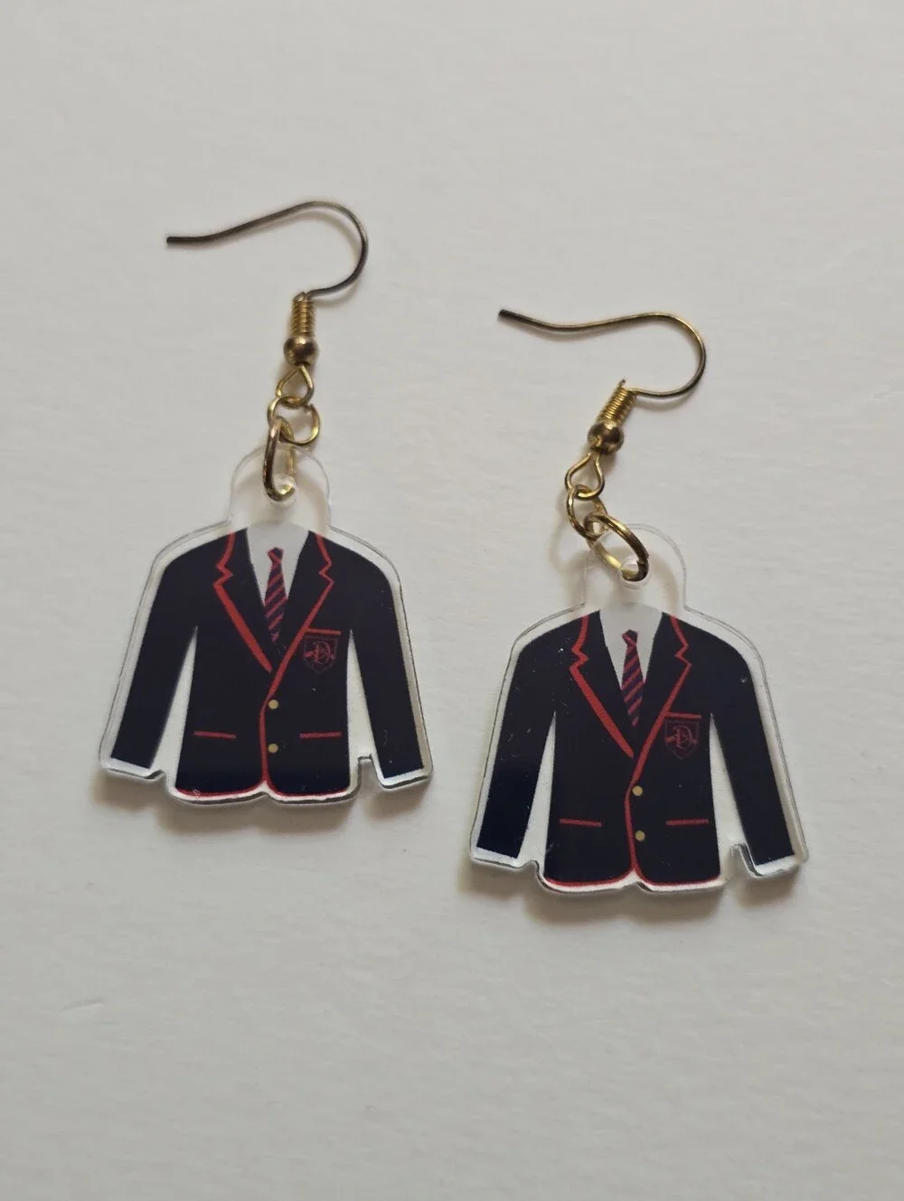 Glee Blazer Jacket Earrings